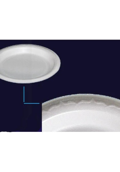 Yuvarlak Köpük Tabak 23cm - 1000 Adet
