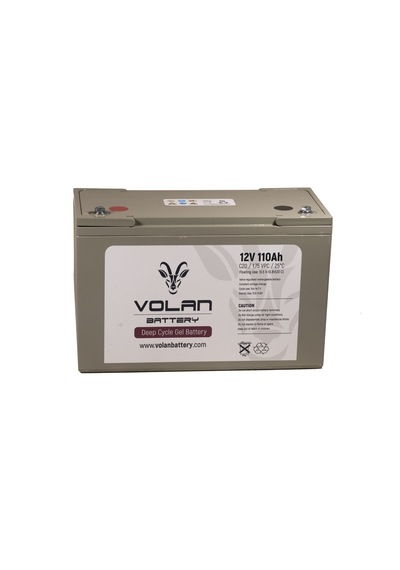 12 Volt 110 Amper Jel Akü Deepcycle Derindöngü