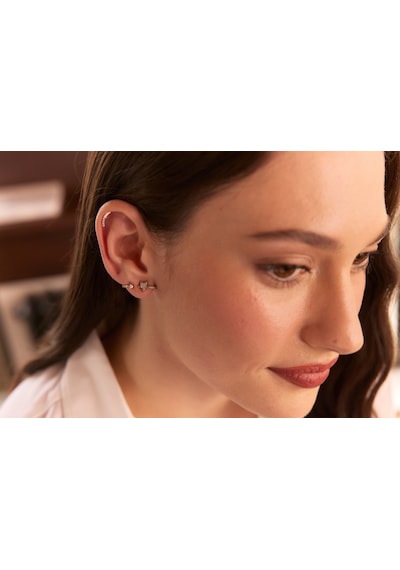 Reis Kuyumculuk T10553 Star Earcing Altın  Küpe