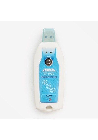 Luvinka Dt-6001 Tek Kullanımlık Sıcaklık Kaydedici Datalogger Usb Girişli