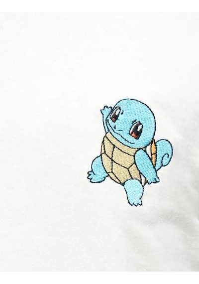 Only & Sons Erkek Pokemon Figürlü Beyaz T-shirt - 22037659 Beyaz