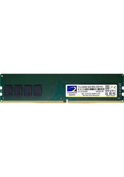 Twinmos 16gb Ddr4 3200mhz Cl22 1.2v Mdd416gb3200d Desktop Pc Ram