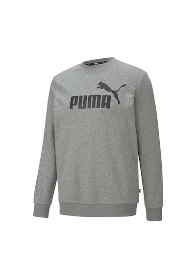 Puma Ess Big Logo Crew Tr Erkek Gri Sweatshirt - 58668003