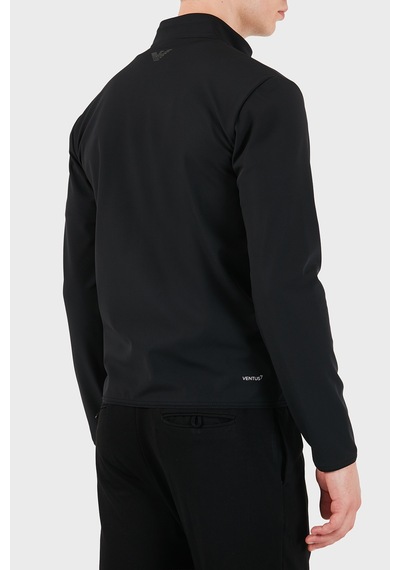 Ea7 Logolu Regular Fit Dik Yaka Fermuarlı Sweat Erkek Sweat 7m002481 Af26523 Uc001 Siyah