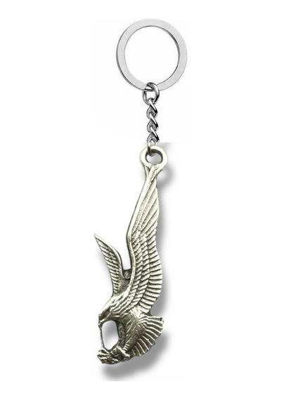 Kartal Figürlü Metal Unisex Anahtarlık Gücün Ve Özgürlüğün Simgesi