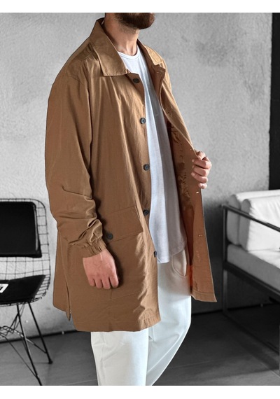 Cocopelli Erkek Premium Kalite Paraşüt Kumaş Kahverengi Coc2203 Kahverengi