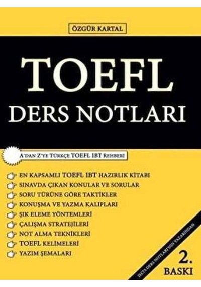 Sokak Ları Yayınları Toefl Ders Notları