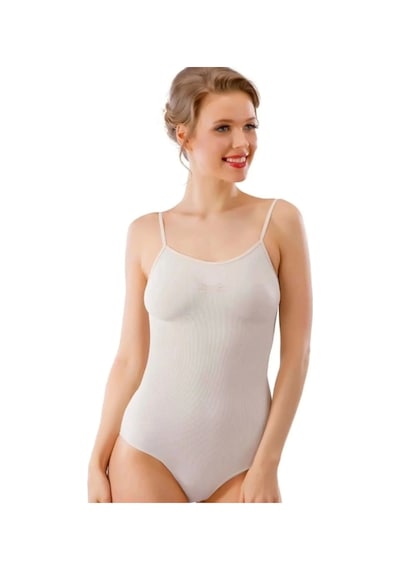 Royaleks Korseli Çıtçıtlı Body Alttan Çıtçıtlı Body Atlet Korse 17500 - Ten Çok Renkli