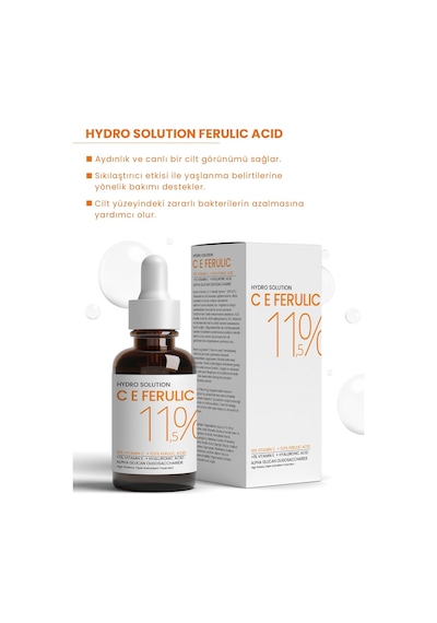 Procsın Hydro Solutıon C E %10 C Vitamin + % 0,5  Aydınlatıcı Ferulıc Acıd 30 ML