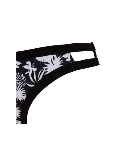 DeFactoFit Sörfçü Bel Lastik Detaylı Bikini Altı Z9366AZ23HSBK81 Siyah