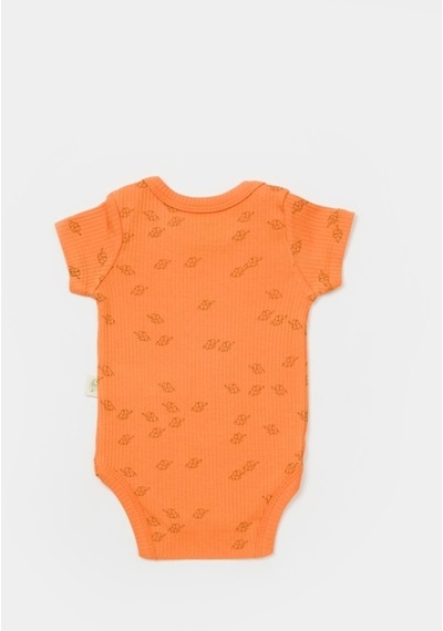 BabyCosy Organik Modal Fil Baskılı 2 Li Kısa Kollu Badi Csym11217 001