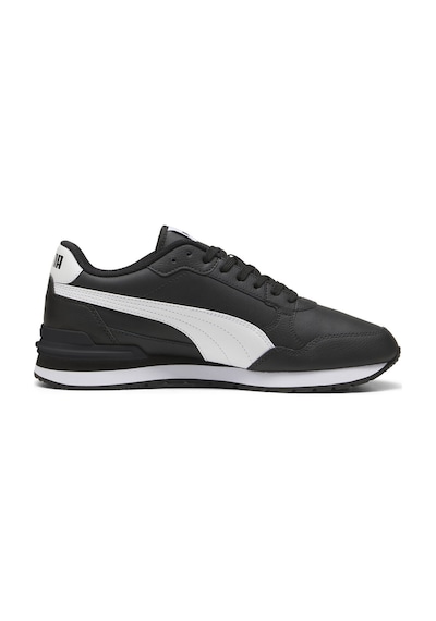 Puma Erkek St Runner V4 Deri Spor Ayakkabı - 399068-03 Siyah