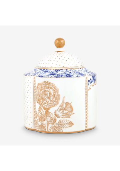 Pip Studio Beyaz Porselen Saklama Kabı 1750 Ml