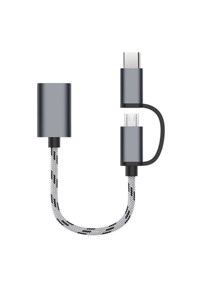 Ancheyn Usb 3.0 Otg To Type C Micro Usb Data Şarj Çevirici Dönüştürücü Adaptör 4901