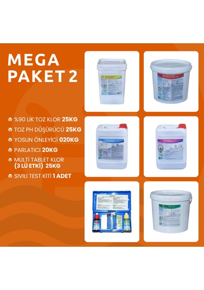 Havuz Bakım Seti Mega Paket 2