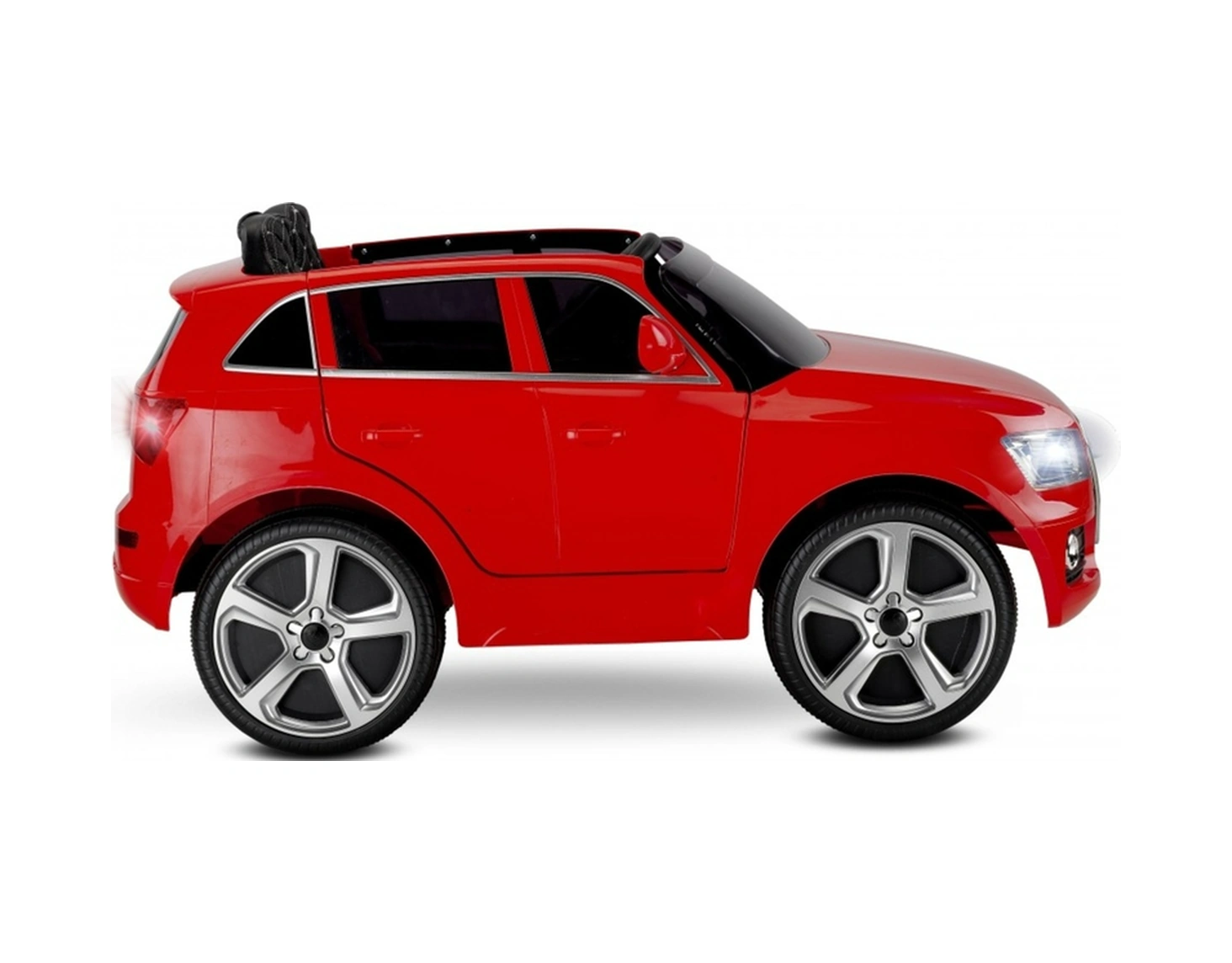 Q-suv Akülü Jeep 12v Uzaktan Kumandalı Akülü Araba Audio Q Suv Akülü Araçlar Kırmızı