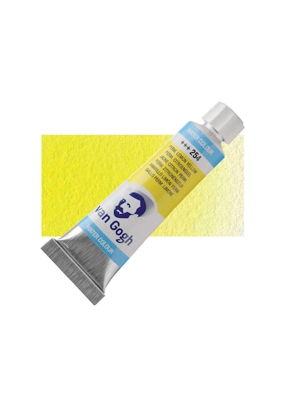 Talens Van Gogh 10 Ml. Tüp Sulu Boya 254 Permanent Lemon Yellow Çok Renkli
