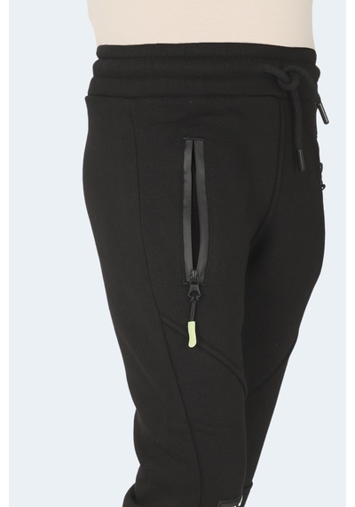 Slazenger Lamya 2 Li Set Unisex Çocuk Siyah -taş Gri Eşofman Altı Siyah -taş Gri