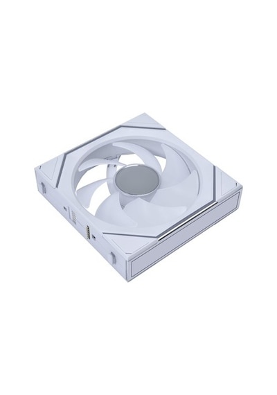 1x120mm Beyaz Kasa Fanı, Kablosuz Tasarım Ve Yüksek Performans