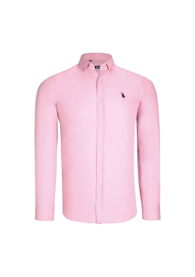 İkili Set G725 Dewberry Erkek Gömlek-siyah-pembe Siyah-pembe