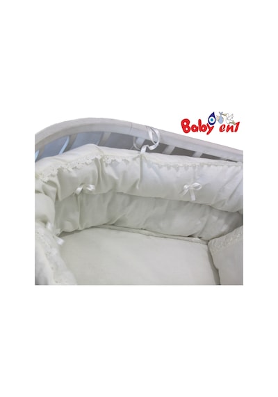 Babyen1 Sepet Beşik Pufidik Yan Koruma %100 Pamuk
