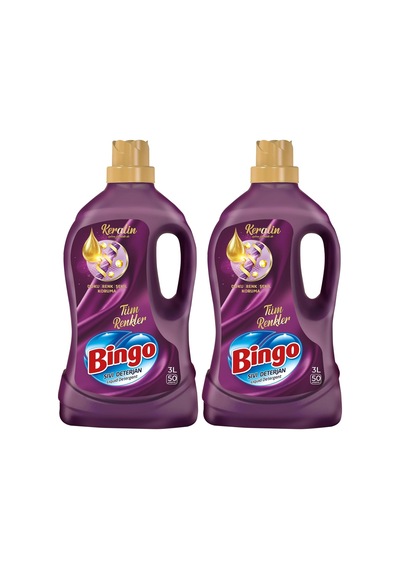 Sıvı Çamaşır Deterjan Bakım Onaran Bakım 3000 Ml 50 Yıkama 2 Paketi 0.75 LT - 2.5 LT - 12 KG