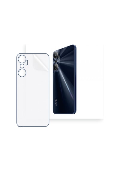 Schitec Infinix Hot 20 Uyumlu Arka Yüzey Hidrojel Koruyucu Film
