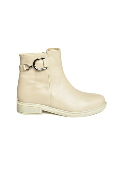 Fox Shoes T239004709 Bej Kadın Bot Bej-suni Deri Bej