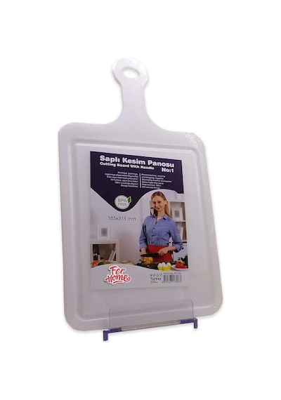 Kesme Tahtası Kaydırmaz Plastik Kesme Sunum Tahtası Pratik Kesim Panosu 165x315 Mm Royaleks-fr-105 Belirtilmemiş
