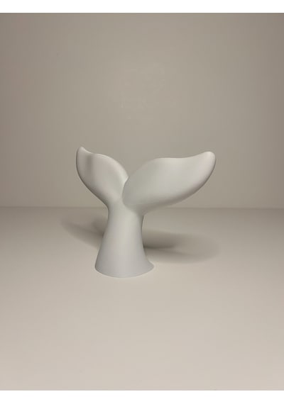 Modern Balina Kuyruğu Obje Minimal Salon Masa Üstü Dekoru - 16109775