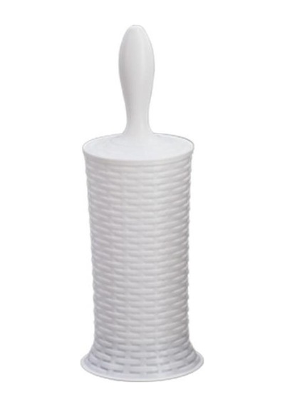 Omnipazar Sy-6040 Örgü Desen Wc Tuvalet Fırçası Plastik Çok Renkli