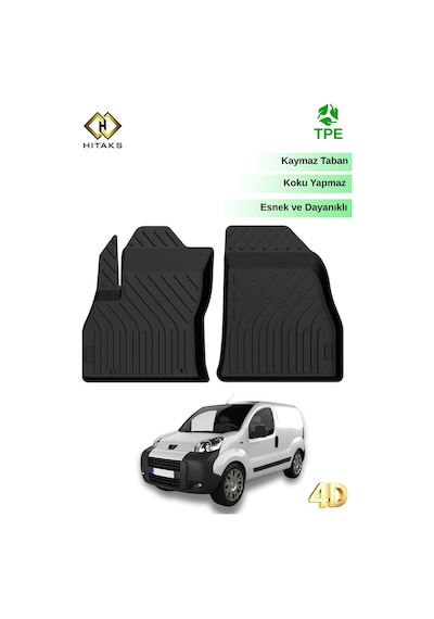 Hitaks Peugeot Bipper Panelvan 4d Oto Paspas Ön 2 Parça 2008-2016