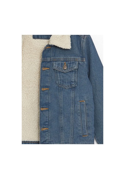 LC Waikiki Erkek Cocuk Jean Ceket - W46450z4 Dark Rodeo