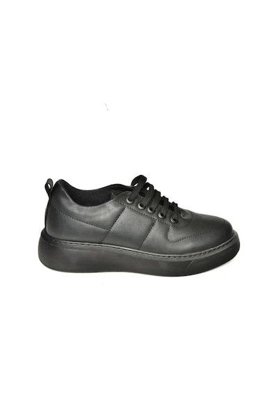 Fox Shoes T274148309 Siyah/siyah Spor Ayakkabı Sneakers Siyah/siyah-suni Deri Siyah