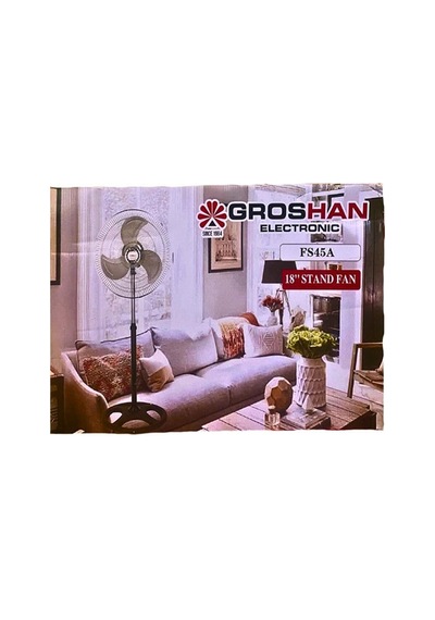 Groshan Sanayi Tipi 18 Stand Vantilatör