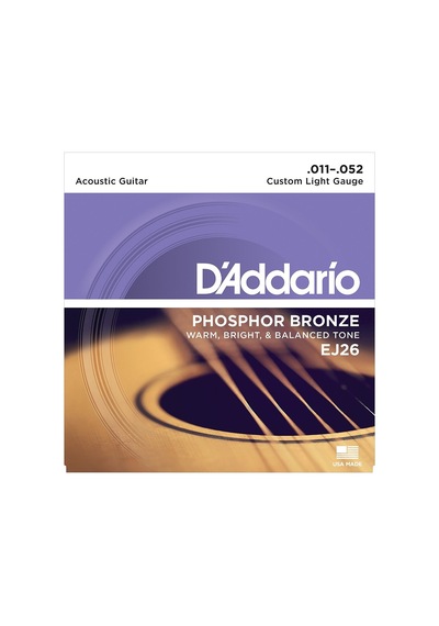D'addario Ej26 Phosphor Bronze Custom Light Akustik Gitar Teli 0