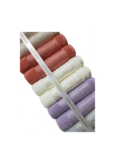 Özdilek Dory Yüz Havlusu 12 Adet-6 Renk- 50x80 Cm Çok Renkli