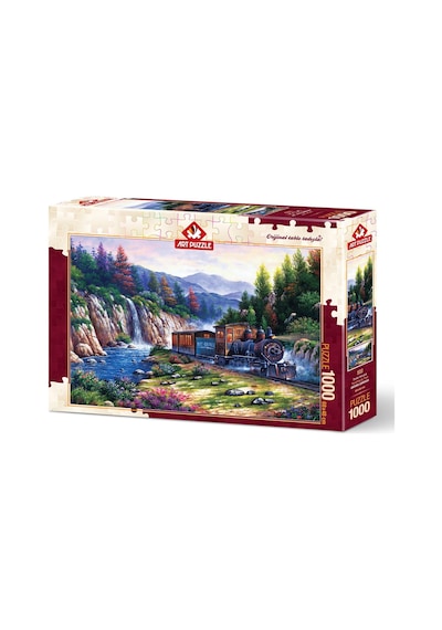 Art Puzzle Trenle Yolculuk 1000 Parça Puzzle
