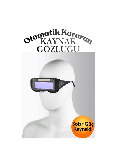 Otomatik Kararan Kaynakçı Gözlüğü Kaynak Maskesi Koruyucu Güvenliği Gözlük Kaynak