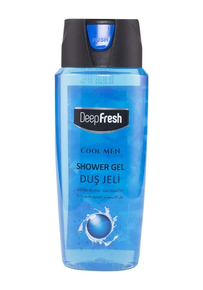 Pratik Kapaklı Duş Jeli Men 500 Ml Açık Mavi