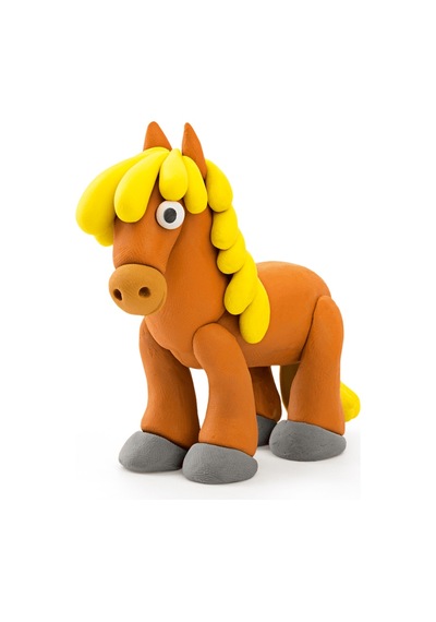 Hey Clay Yaratıcı Kil Seti - Horse