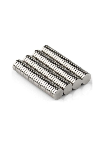 Dünya Magnet 200 Adet - Yuvarlak Neodyum Mıknatıs, 5x2 Mm, Güçlü Magnet Çap: 5 Mm, Kalınlık :