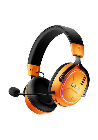 Oxs Storm G2 Turuncu Rgb Ps5 Uyumlu 7.1 Virtual Surround Kablosuz Gaming Kulaklık