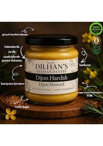 Dilhan's Artisan Pantry Taneli Dijon Hardalı 300 ML