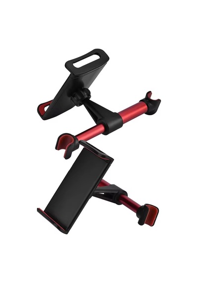 Araç İçi Koltuk Arkası Telefon Tablet Stand Koltuk Arkası Metal Stand Kaliteli Sarsılmaz Tabletstand Siyah