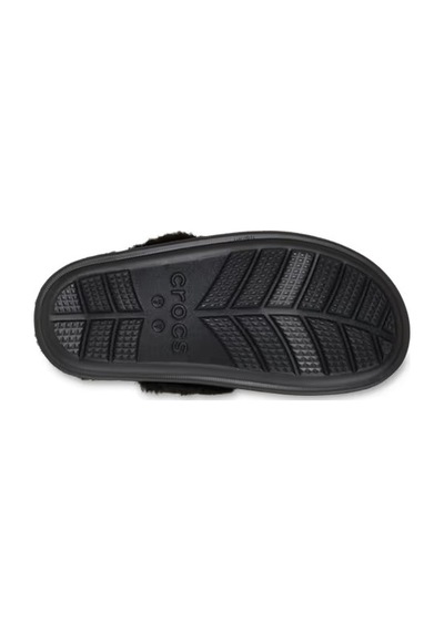 Crocs Classic Fuzz Scuff Terlik Siyah