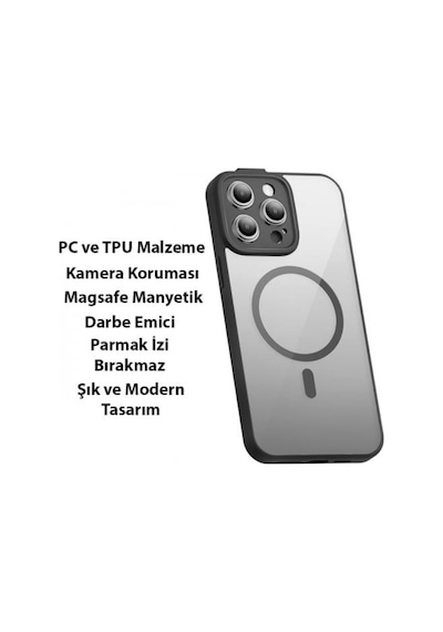 Baseus Apple Uyumlu iPhone 14 Pro Kamera Korumali Magsafe Kilif Ve Ful Kaplama 566135202