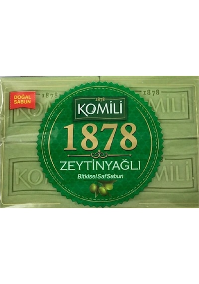 Komili 1878 Zeytinyağlı Kalıp Sabun 4 x 150 G