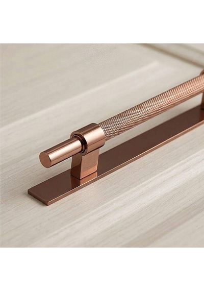 System Mobilya Kulp Tabanı Rose Renk 320mm Sy0416 0320 Rs Çok Renkli