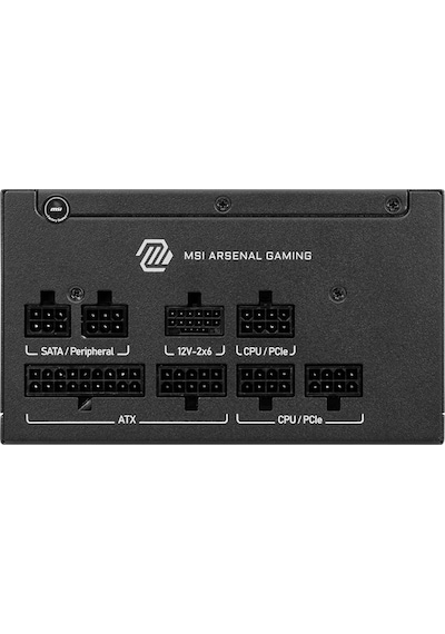 Msı Mag A750gls Pcıe5 750w 80+ Gold Full Modüler Power Supply Akak92msı0032